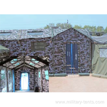 Corridor passage military tent